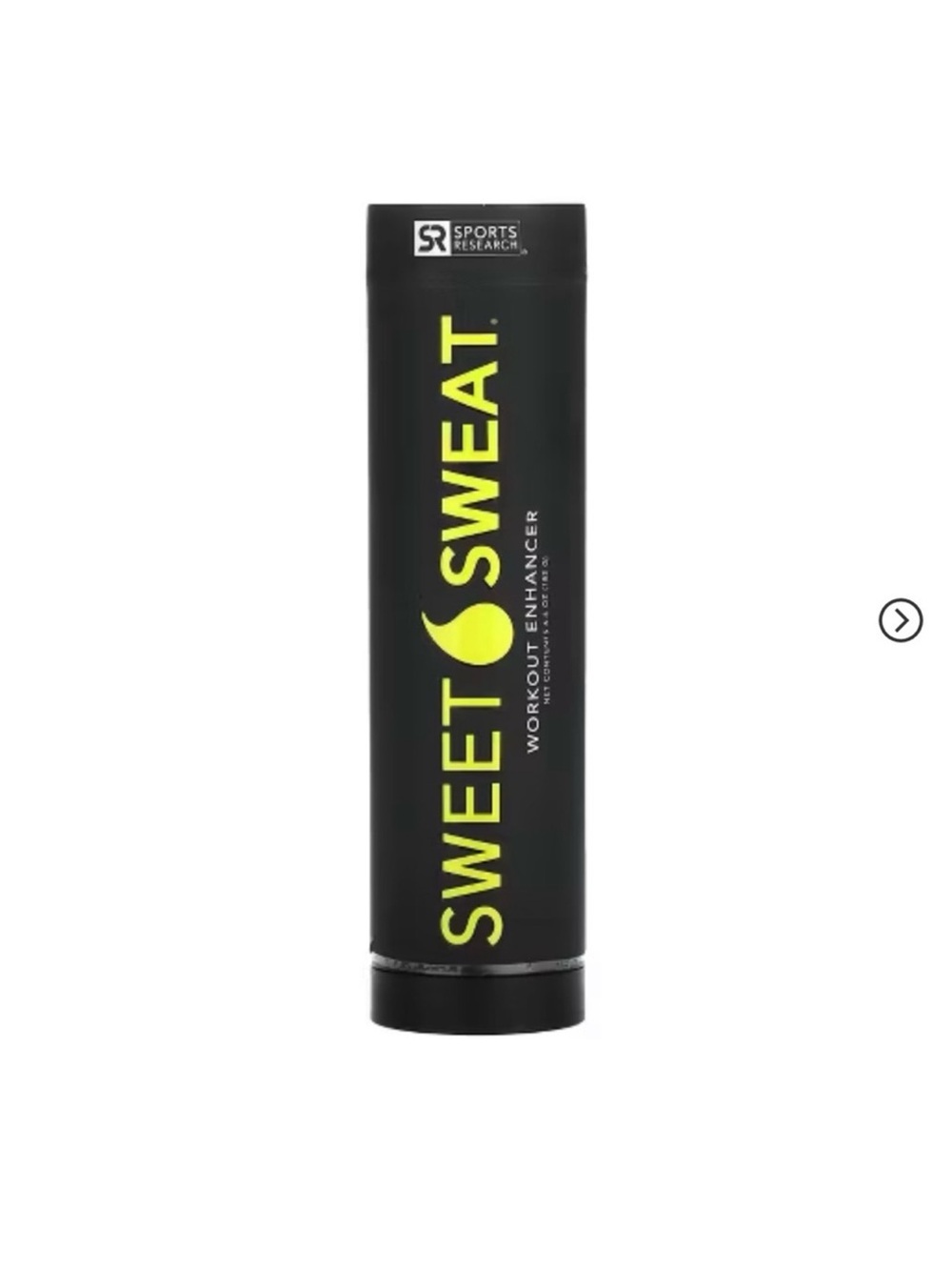 Sweet Sweat Workout Enhancer - Black/Yellow